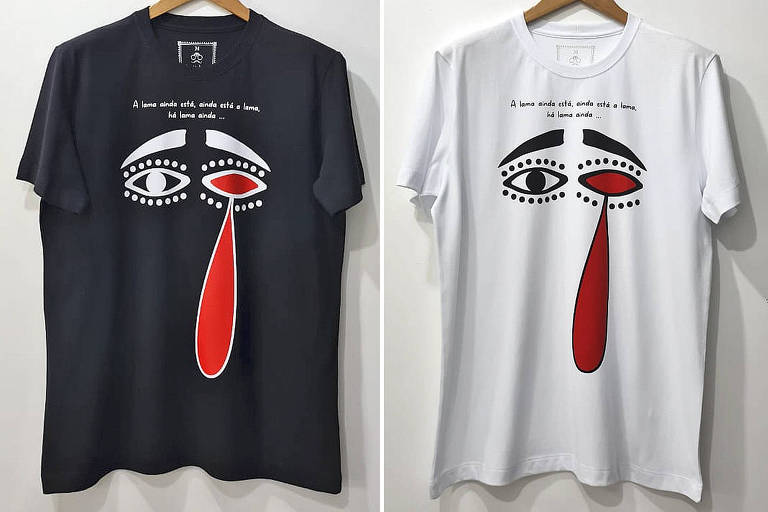Artistas usarão camisa criada por Ronaldo Fraga em campanha por justiça em Brumadinho