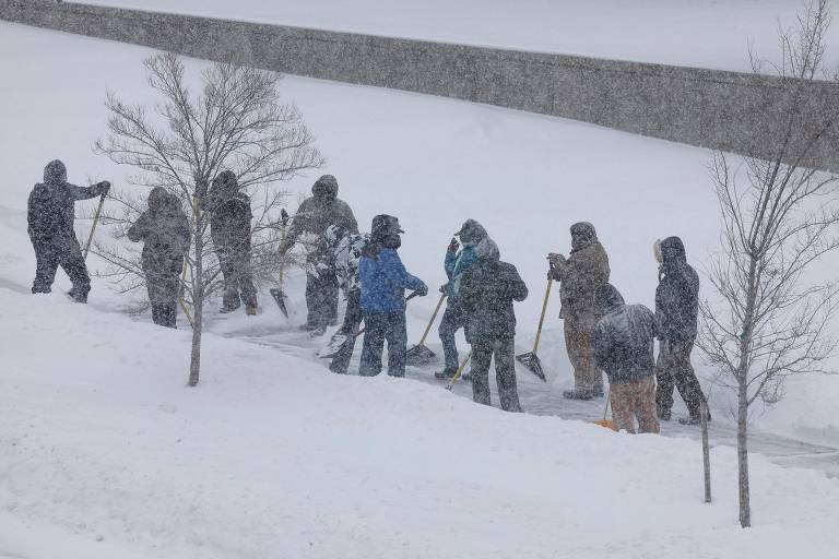 Fortes nevascas colocam EUA sob alerta