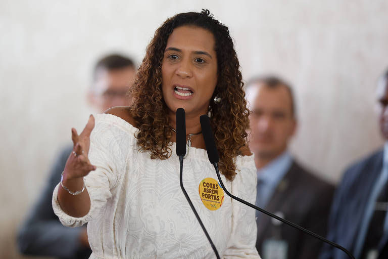 Ministra Anielle Franco (Igualdade Racial): secretária adjunta gerou mal-estar no conselho de igualdade racial