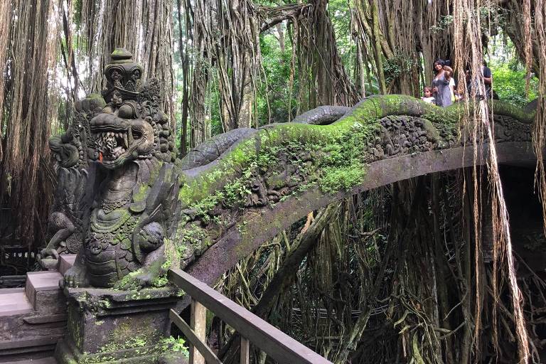 Ponte em Ubud, na Indonésia