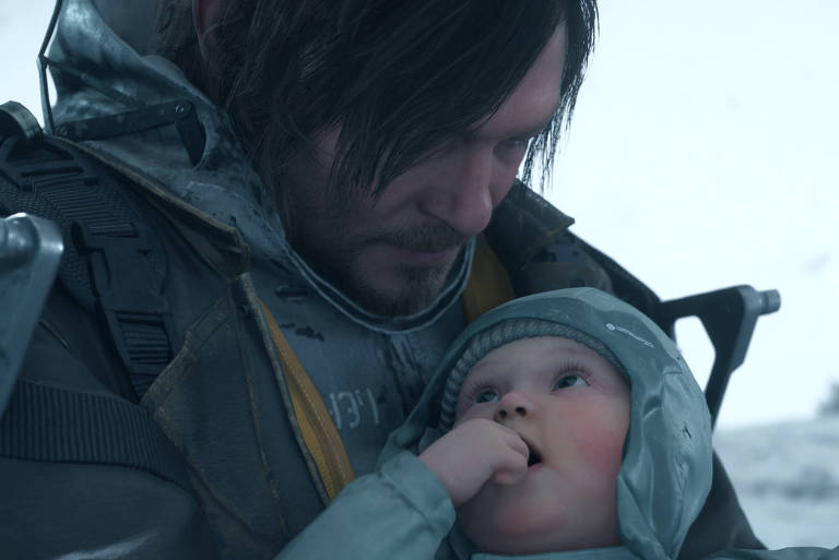 Cena do trailer de Death Stranding 2: On the Beach