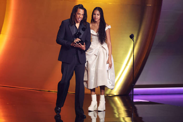Blue Ivy, filha de Beyoncé, usa marca de designer brasileira na cerimônia do Grammy