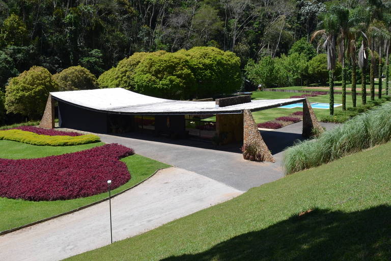 Casa Cavanelas, que será a nova sede do Instituto Burle Marx