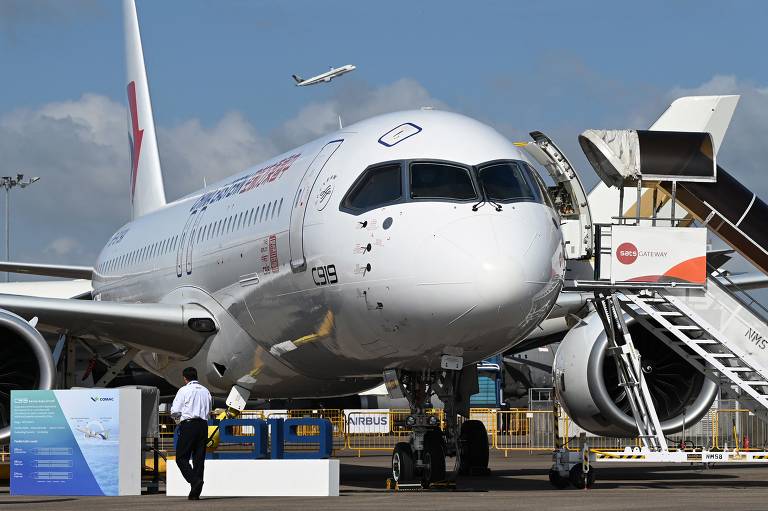 Aeronave chinesa tenta enfrentar gigantes Airbus e Boeing
