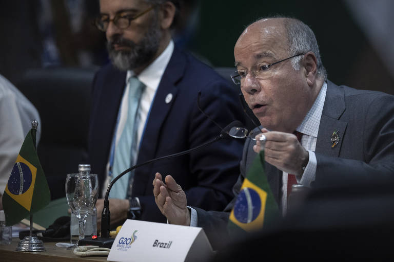 Brasil encerra encontro de chanceleres com G20 sob contestação da Rússia