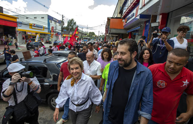 Boulos e Marta fazem em Parelheiros 1º ato de rua da pré-campanha em SP