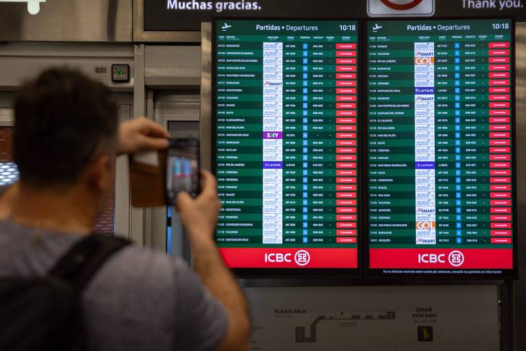 Argentina tem greve em aeroportos nesta quarta; saiba o que fazer se você comprou passagem