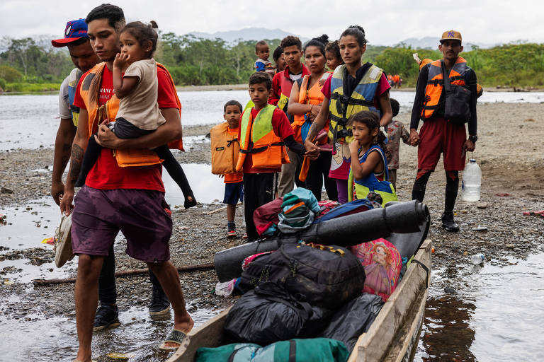 Folha visita Darién e estreia série de reportagens sobre crise migratória na selva