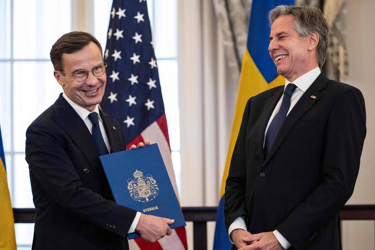 Suécia entra oficialmente na Otan e aumenta pressão da aliança sobre a Rússia