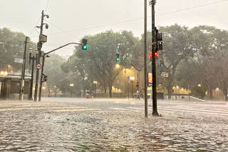 Chuva forte na região central de São Paulo