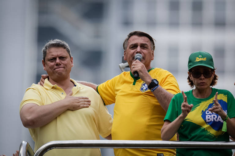 Concurso pela sucessão de Bolsonaro ainda favorece Tarcísio