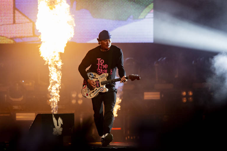 Veja fotos do show de Blink-182 no Lollapalooza 2024