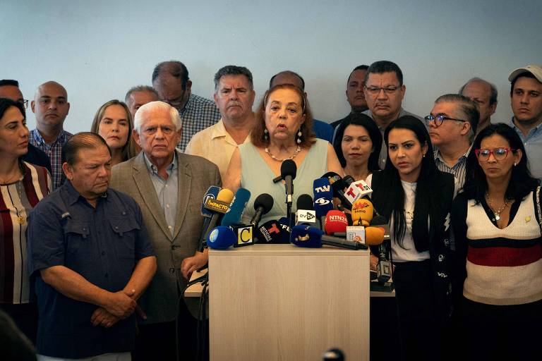 Principal oposição na Venezuela registra candidato provisório após ter indicada barrada