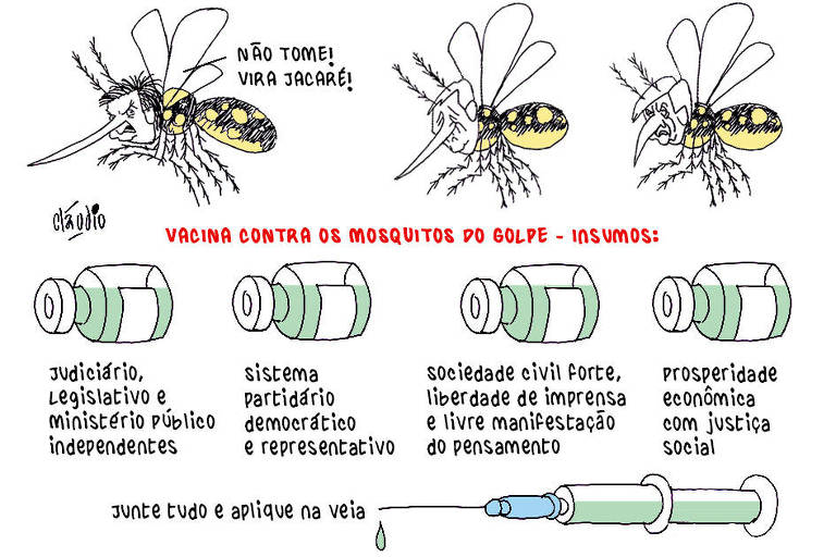 Temos vacina contra o Aedes Bolsonarus