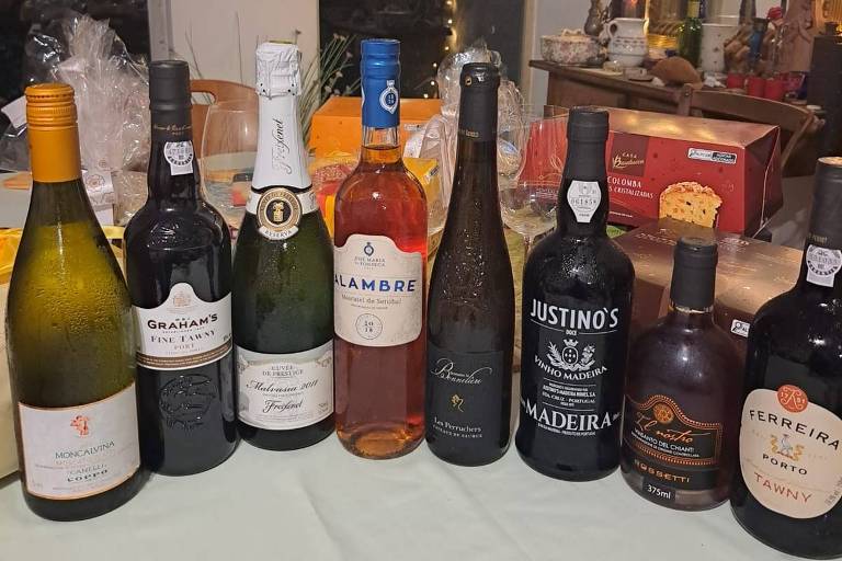 garrafas de vinho