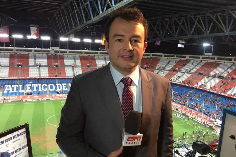 Narrador da ESPN é substituído de última hora e fica fora de jogo do Corinthians