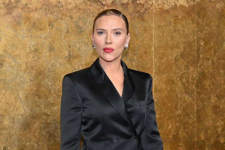 A atriz Scarlett Johansson durante evento em Nova York, em setembro do ano passado
