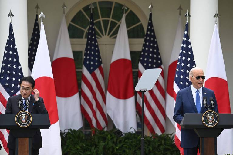 EUA e Japão selam aliança contra China com integração militar e missão à Lua
