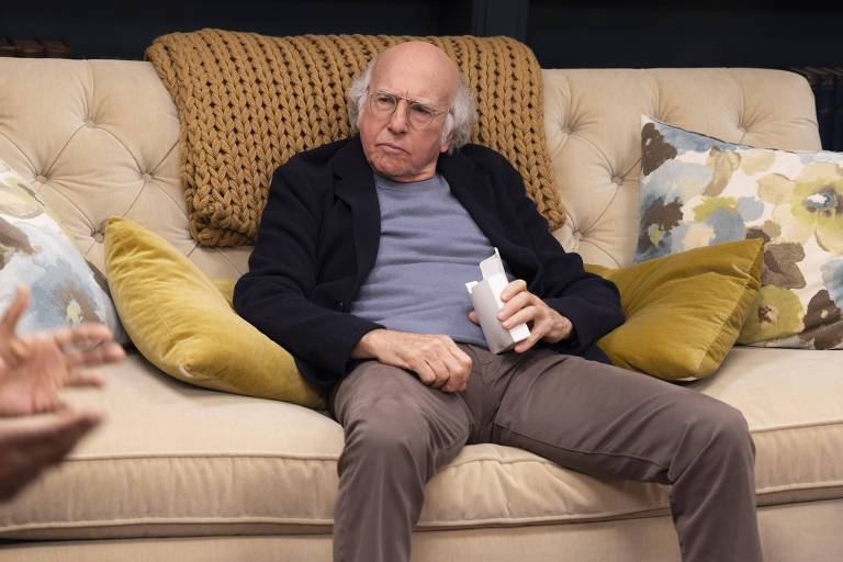 Larry David em cena da série 'Segura a Onda'