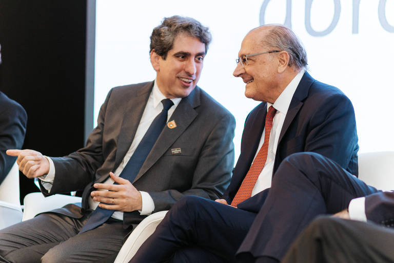 Alckmin, Toffoli e Lewandowski prestigiam posse do novo presidente da Abramge