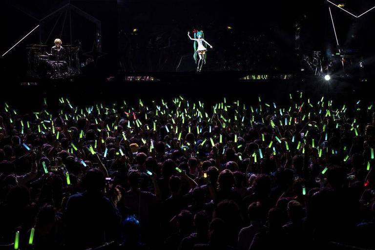 Show de Hatsune Miku na França
