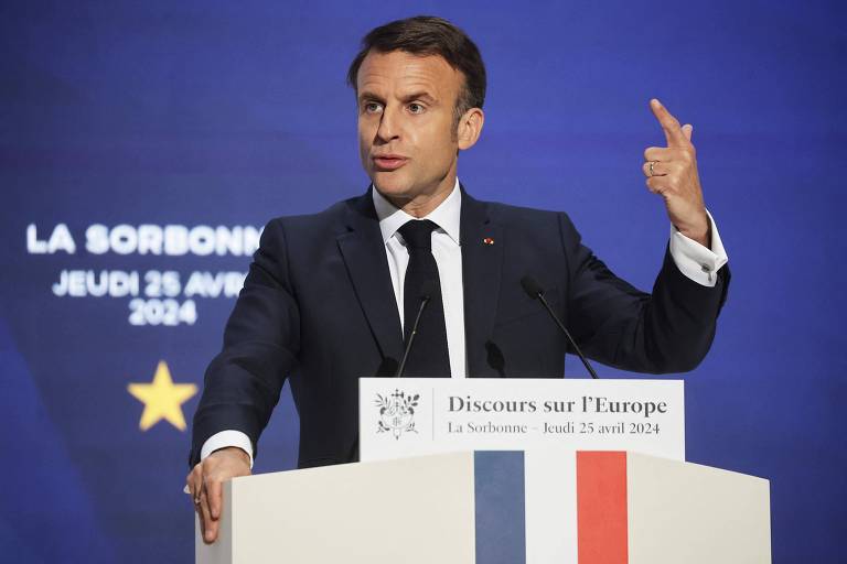Macron defende nova política comercial na Europa e faz críticas a EUA e China