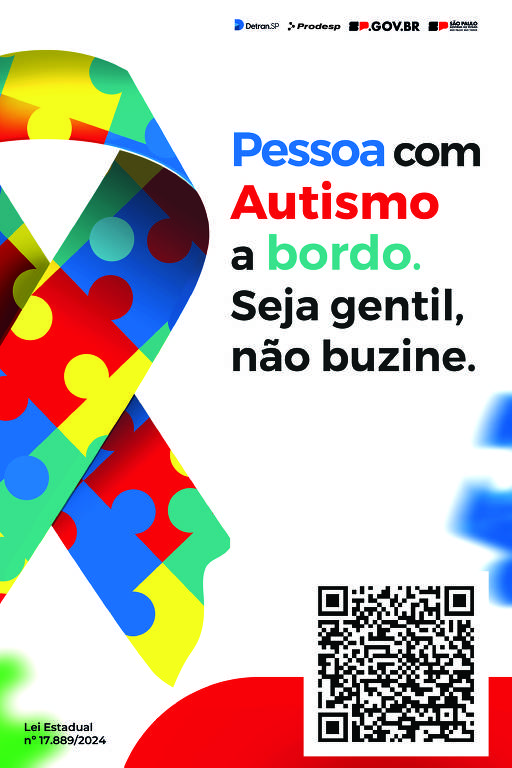 Autistas têm direito a adesivo de identificação para carros