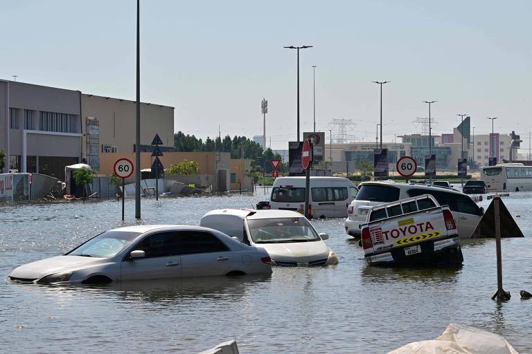 Aquecimento global é explicação mais provável para chuvas torrenciais em Dubai, diz estudo