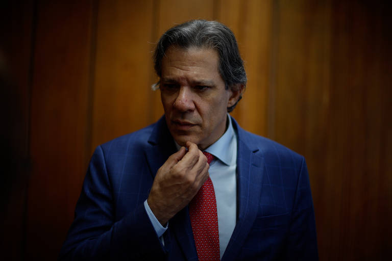 Fernando Haddad em entrevista à Folha