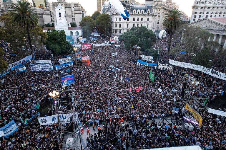 Protestos na Argentina e na Colômbia mostram desgaste democrático na região