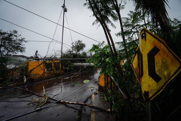 Sinimbu (RS) é arrasada pela tempestade