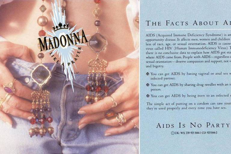 Como Madonna quebrou tabus ao incluir 'cartilha sobre Aids' em álbum de 1989