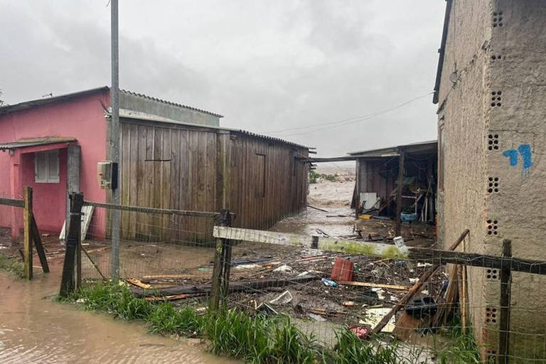 Vila dos Pescadores, em Tapes, distante cerca de 200 quilômetros de Pelotas, fica às margens da lagoa dos Patos