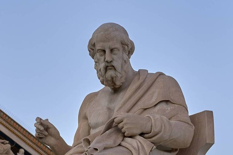 Pergaminho antigo revela nova versão sobre a morte de Platão