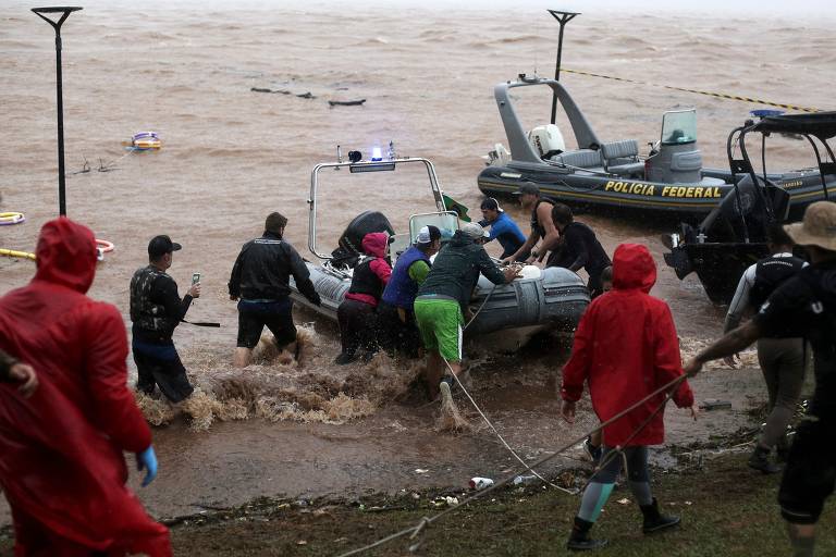 Veja fotos desta quarta (8) no Rio Grande do Sul