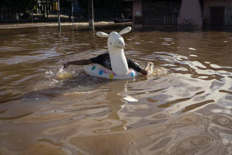 Veja imagens das enchentes no Sul do país