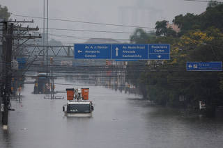 Flooding due to heavy rains in Rio Grande do Sul