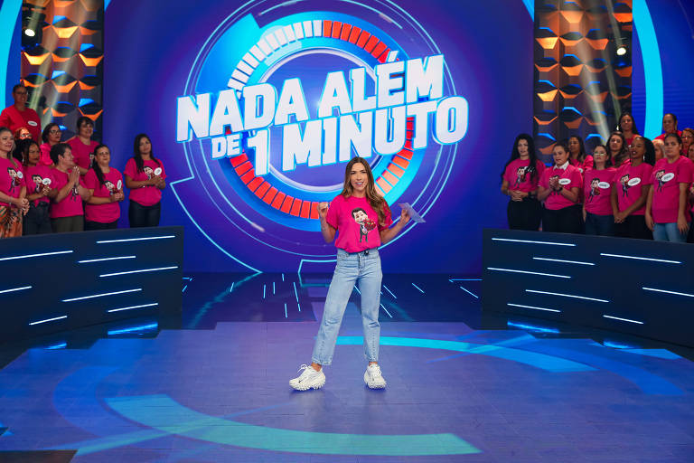 Patrícia Abravanel ganha R$ 200 mil ao participar de prova no Programa Silvio Santos e divide prêmio entre mães da plateia