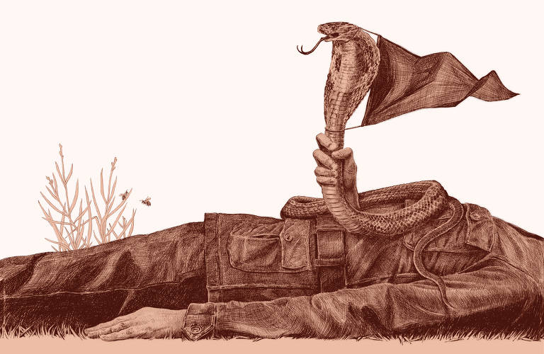 Ilustração de Marcelo Tolentino para "Versos de Bichos", de Bertolt Brecht