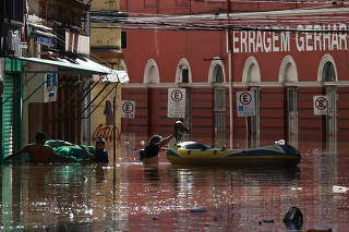 Flooding due to heavy rains in Rio Grande do Sul