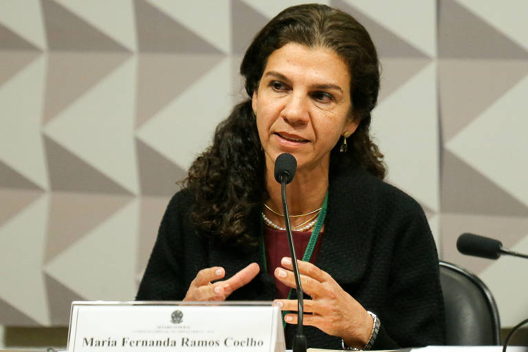 A ex-presidente da Caixa Maria Fernanda Ramos Coelho