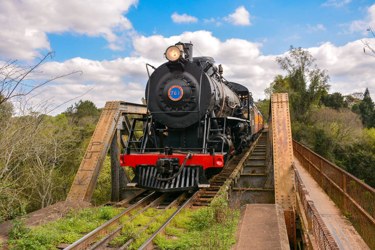 Conheça o Trem dos Tropeiros, que percorrerá trilhos entre Santa Catarina e Paraná