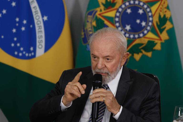 O presidente Lula (PT)