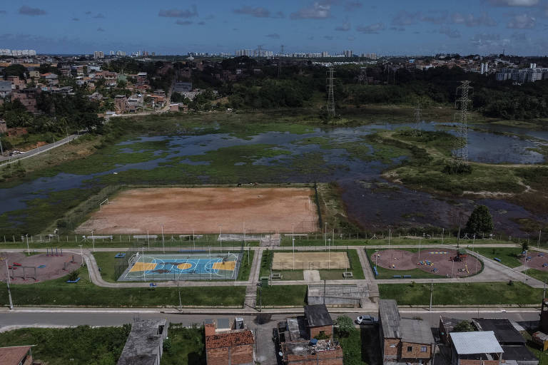 Parques alagáveis são aposta para mitigar enchentes na Grande Salvador
