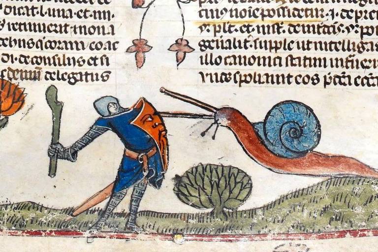 O mistério dos caracóis guerreiros da Idade Média