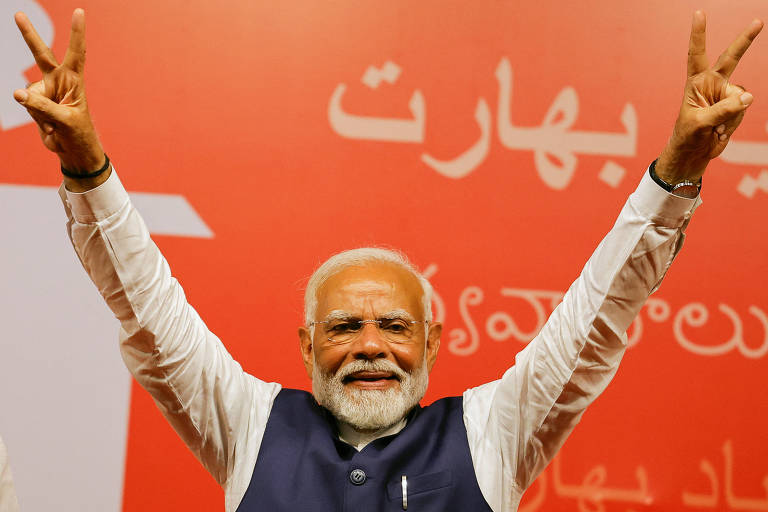 Modi vence na Índia, mas sai enfraquecido com margem menor no Legislativo