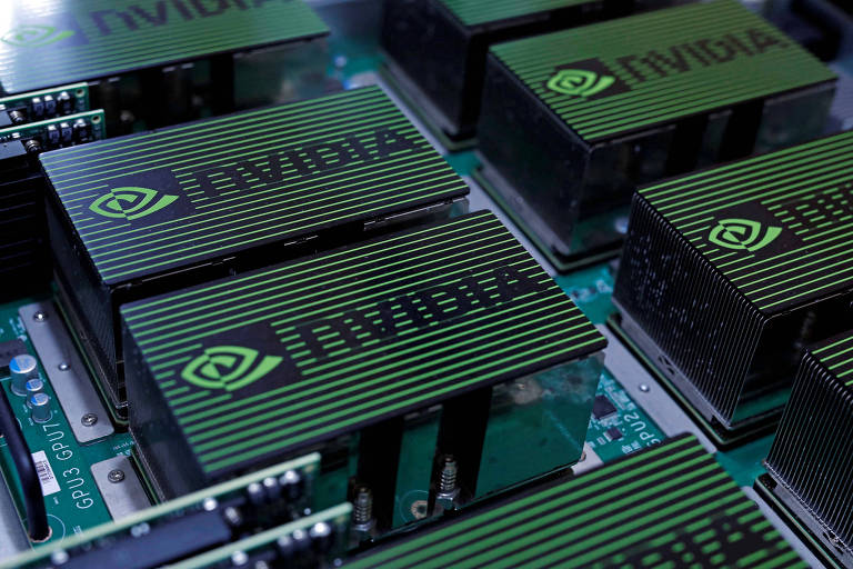 Nvidia supera US$ 3 trilhões em valor de mercado e ultrapassa Apple