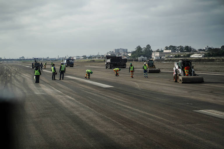 Concessionária prevê troca do asfalto da pista de aeroporto de Porto Alegre e gasto de R$ 1 bilhão