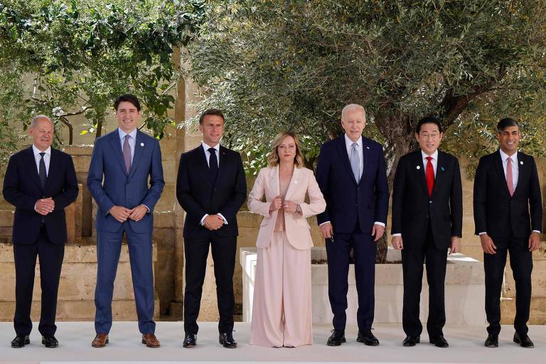 Lula não foi excluído de foto do G7 que mostra apenas os líderes dos países-membros