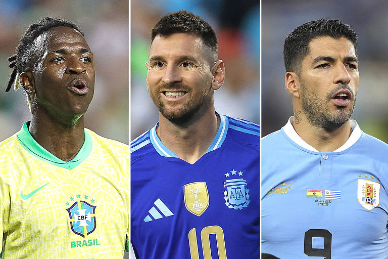 Brasil busca 10º título da Copa América, que pode ter despedidas de Messi e Suárez